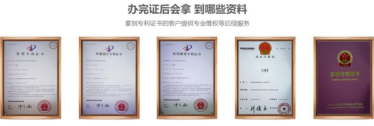 知識產(chǎn)權證書圖片