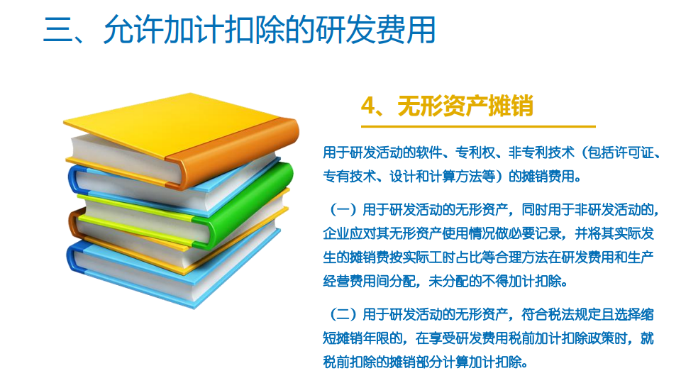 研發(fā)費用加計扣除優(yōu)惠政策